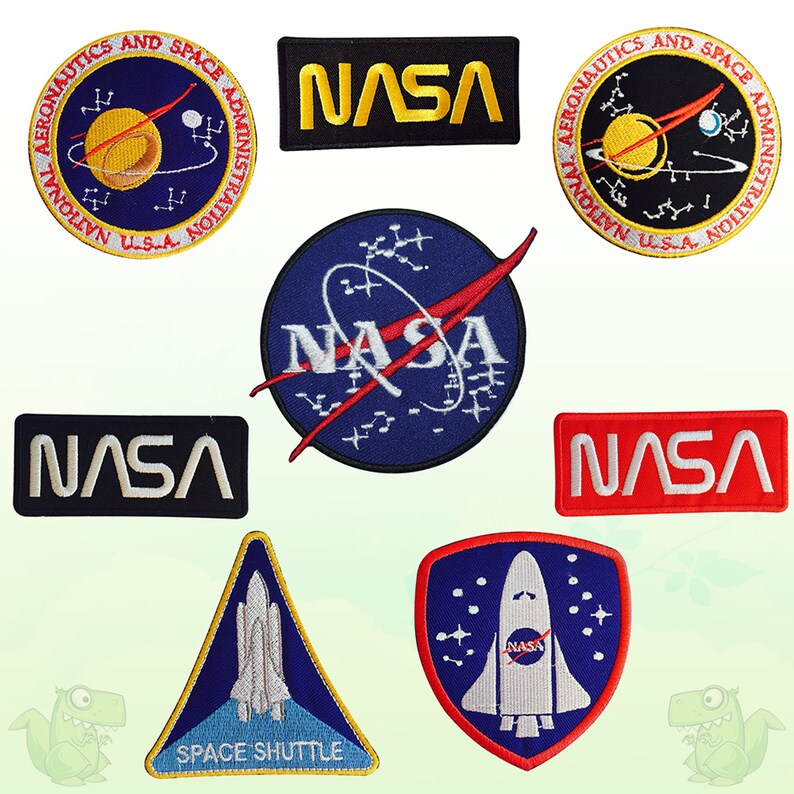 NASA Administration USA Logo Special Embroidered Iron On Patch Sew On Badge