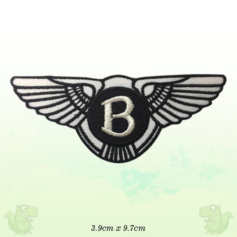 Bentley Motors Logo Iron on Sew on Embroidered Patch applique