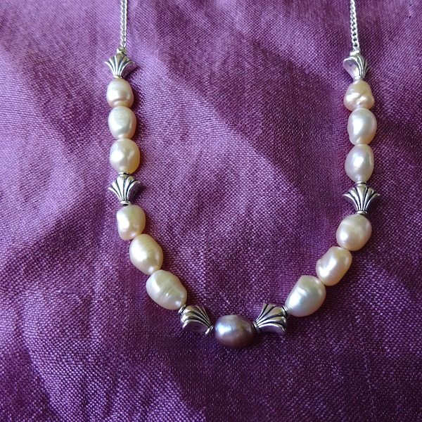 Collier De Perles Art Déco Années 1930 - Bijou Ancien Et Superbe - Occasion