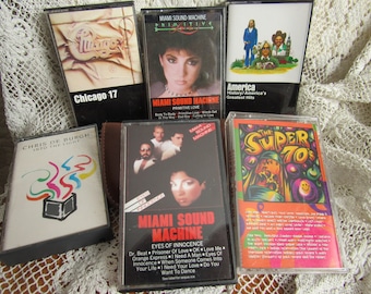 Vintage Rock/Pop Rock Cassettes