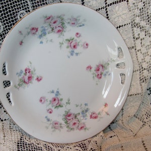 Vintage Floral German Serving Dish