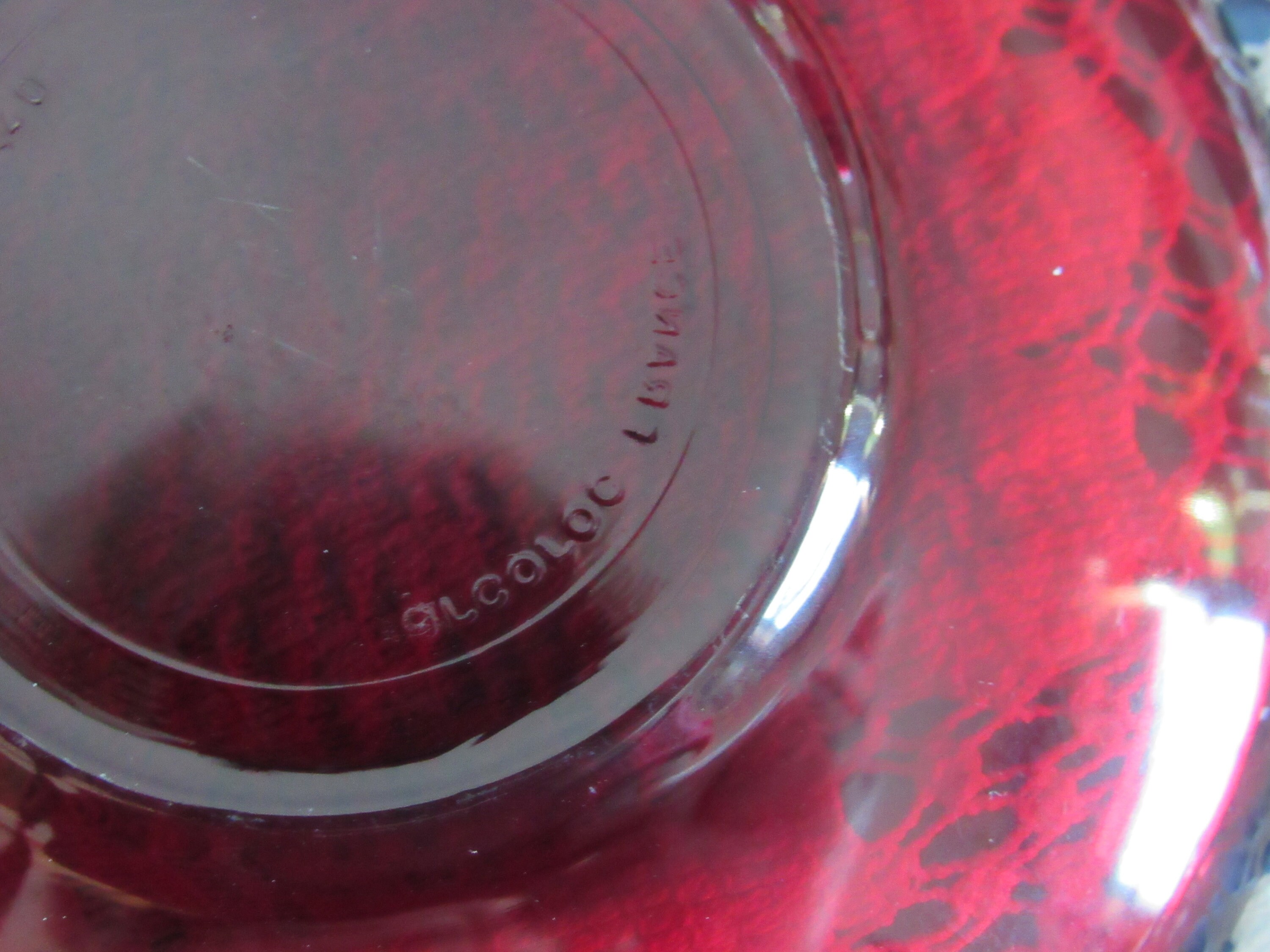 Vintage Arcoroc Ruby Ware Cups and Saucers - Etsy