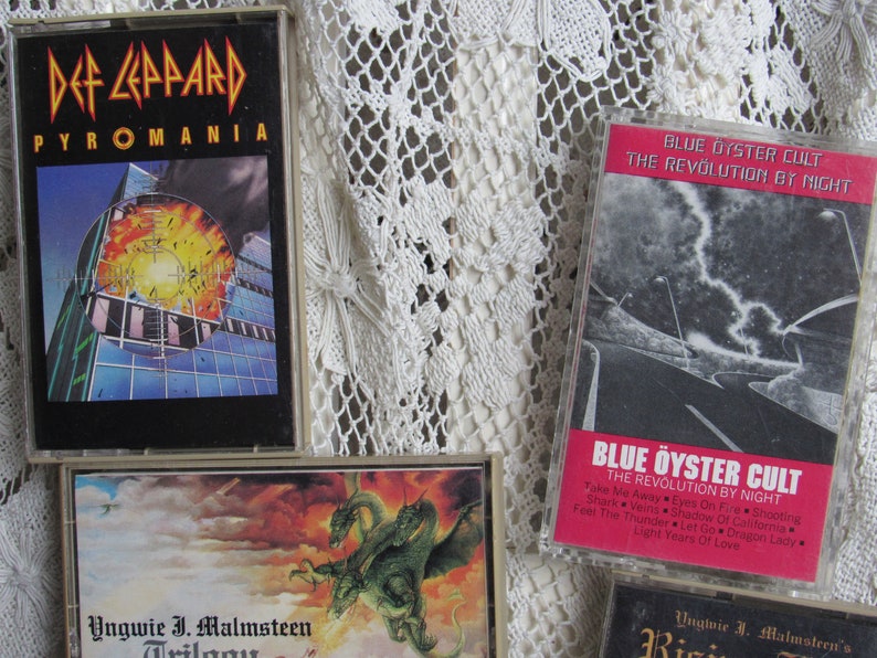 Vintage Music Cassettes - Hard Rock/Heavy Metal Bild 2