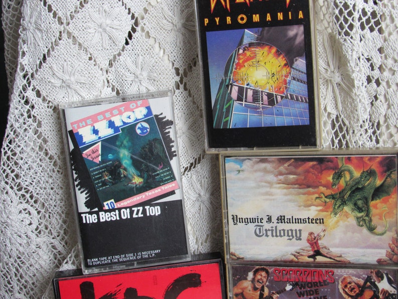 Vintage Music Cassettes - Hard Rock/Heavy Metal Bild 3