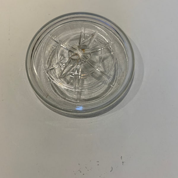 Atlas Glass Vintage Star Jar lid