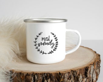 Pride and Prejudice Campfire Mug | Jane Austen Gifts | Camp Mugs | Bookish Gifts | Literary Gifts | Gifts for Readers | Camping Mug