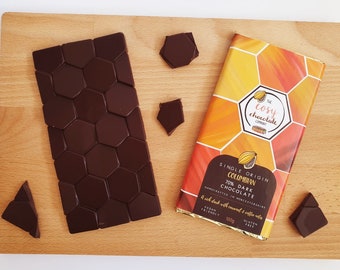 Single Origin Colombian 70% Dark Chocolate Bar 100g