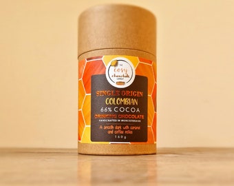 Single Origin Colombian 66% Cocoa Flaked Drinking Chocolate