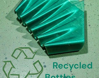 Corner Soap Dish self-draining 3D printed
