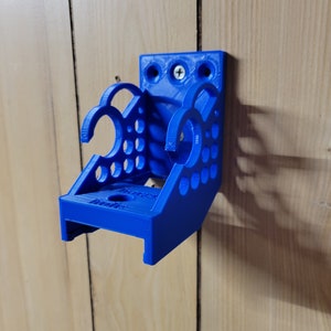Mount for SnowJoe battery & charger