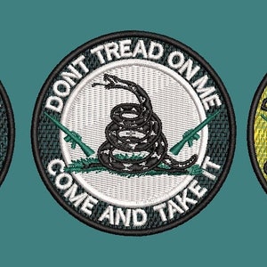 "Don't Tramp on Me Embroidery Machine"-fil för att skapa en lapp