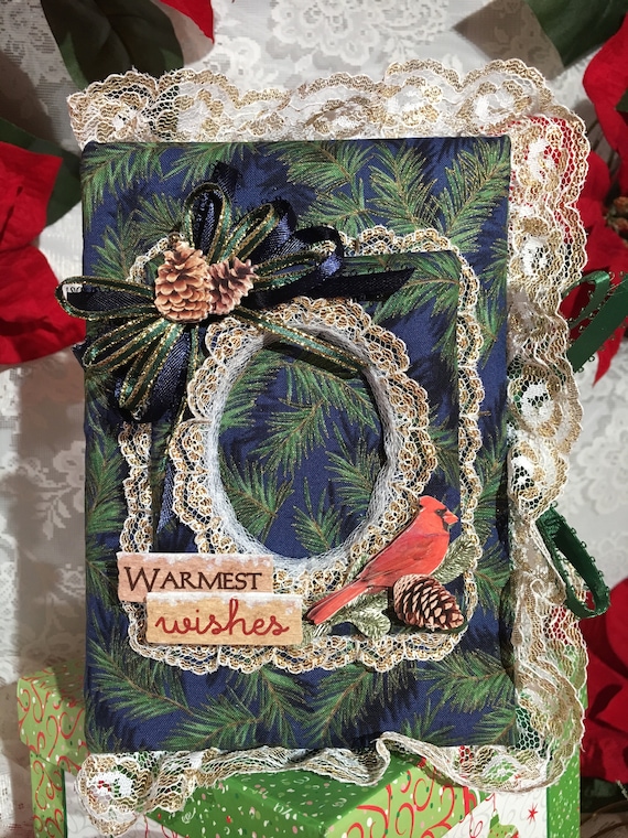 Red Cardinal Christmas- 100pg Pocket Photo Album
