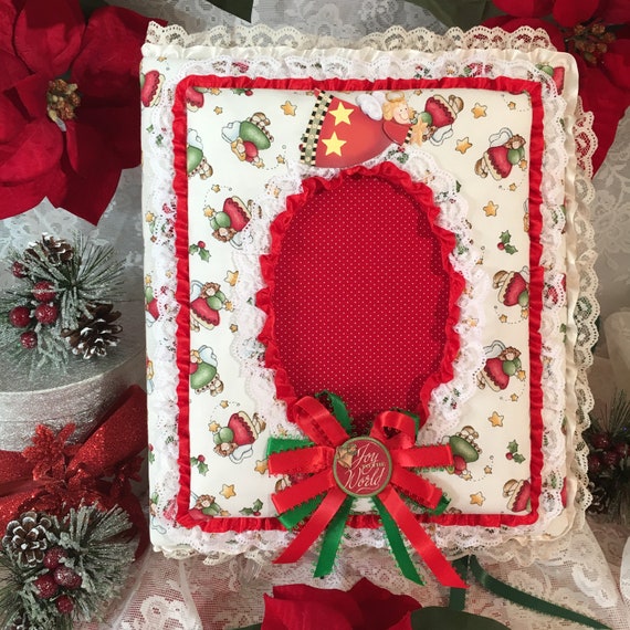 Christmas Angels 8 1/2 x 11 Photo Album