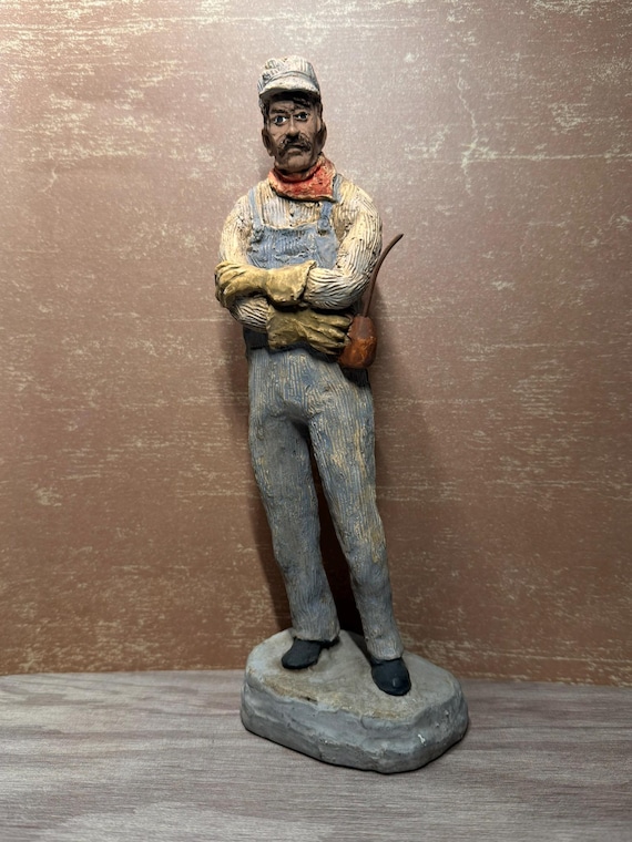 Fred Curtis Figurine-Train Oil Man