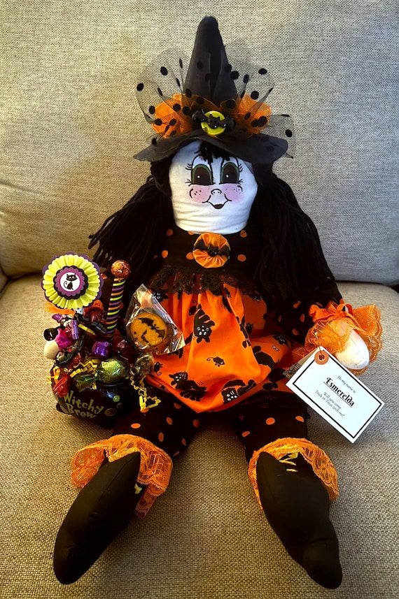 Muslin Witch Doll-Esmerelda