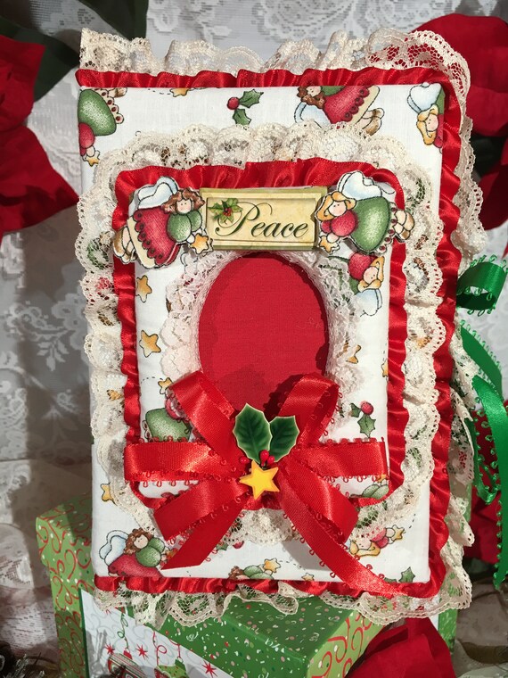 Country Christmas Angels-100pg Pocket Photo Album