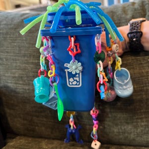 Trash Can Toy for Sugar Gliders, Small Animals