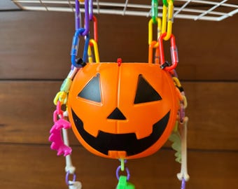 Halloween Bucket Toy for Sugar Gliders, Small Animals