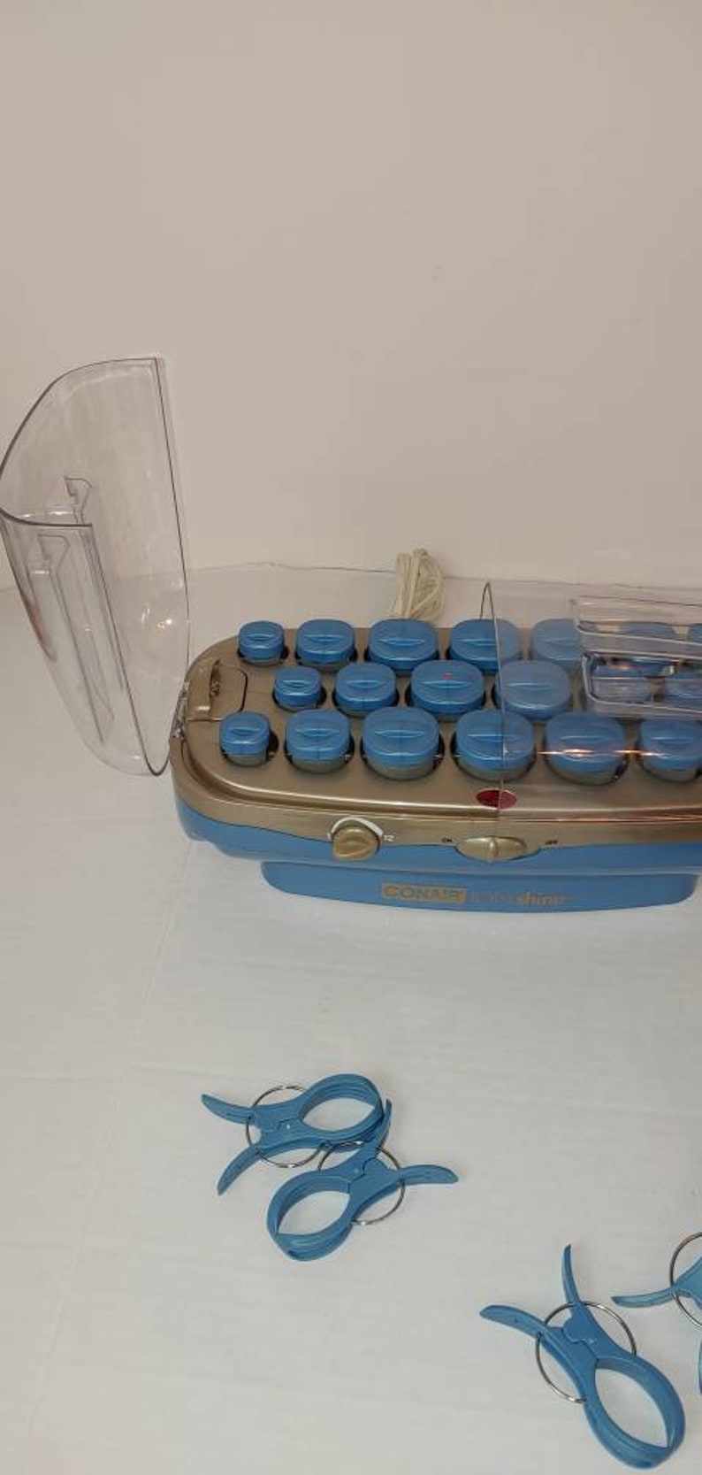 Vintage Conair Ion Shine Hot Curlers Electric Rollers Velvet Etsy