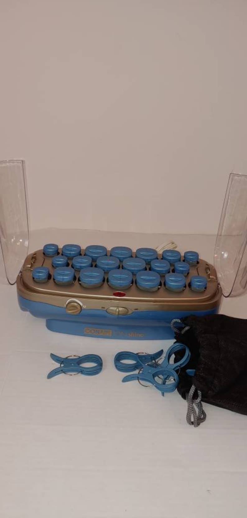 Vintage Conair Ion Shine Hot Curlers Electric Rollers Velvet Etsy