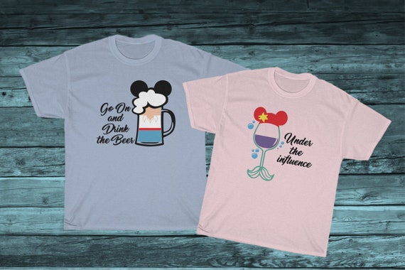 drinking disney shirts