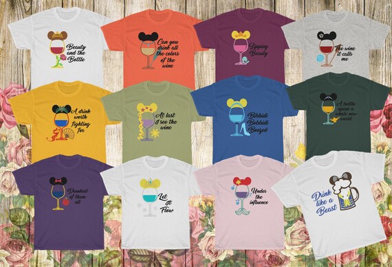 drinking disney shirts