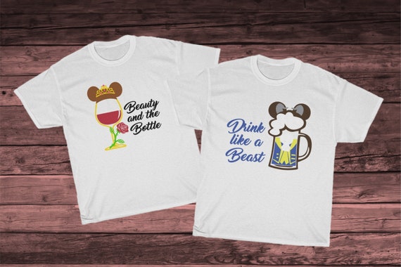 disney princess drinking shirts