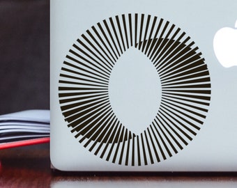 Geometric Optical Illusion \u2022 Hand Crafted Lino Print