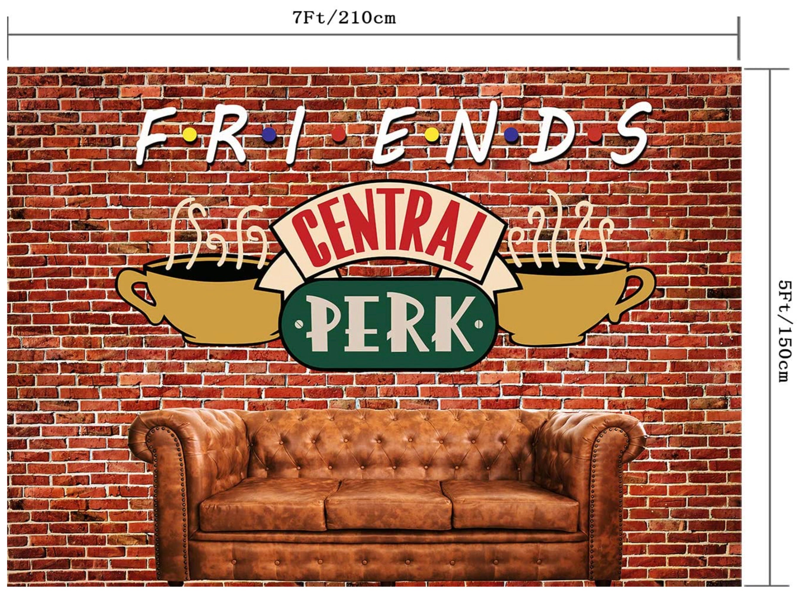 Friends TV Show Decor 5 Assorted Sizes Central Perk  Etsy