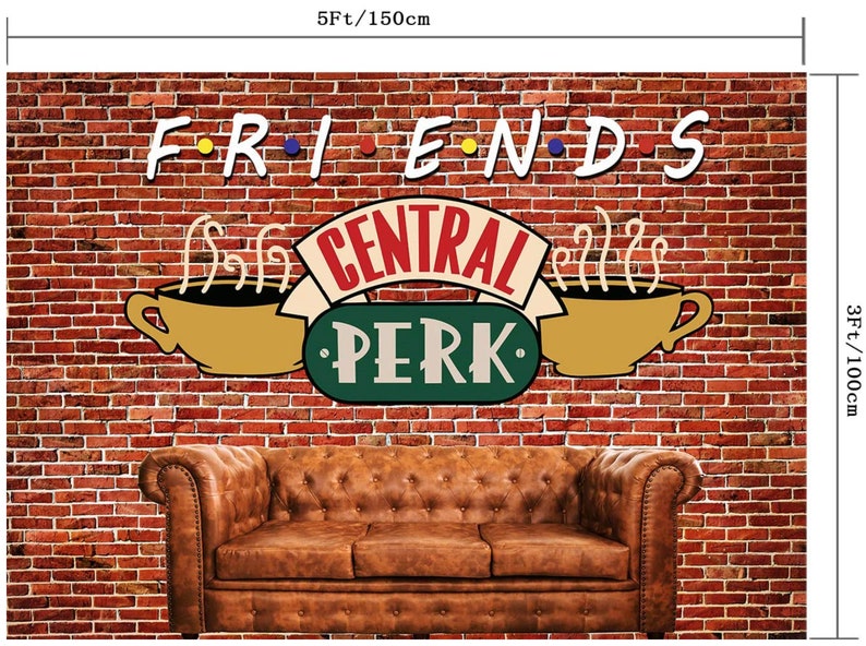 Friends TV Show Decor 5 Assorted Sizes Central Perk  Etsy