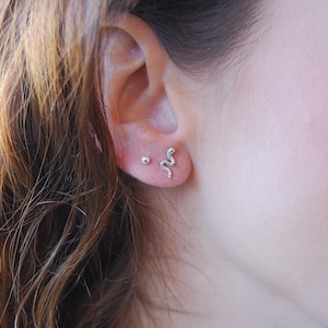 Set studs earrings, silver 925 earrings, minimalist earrings, sterling silver earrings, minimalist earrings.