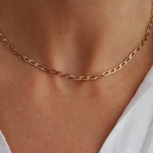 Silver 925 chain necklace, delicate choker necklace, sterling silver necklace, dainty choker necklace.