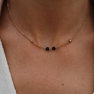 Aventurine necklace, silver 925 necklace, gemstone necklace, sterling silver, stackable necklace.