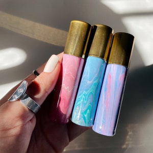 3 Essential Oil Roller Bottles