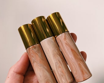 3 Essential Oil Roller Bottles