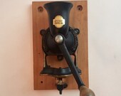 Vintage Spong Co. LTD Made in England Number 2 Iron Coffee Grinder - Rare Find