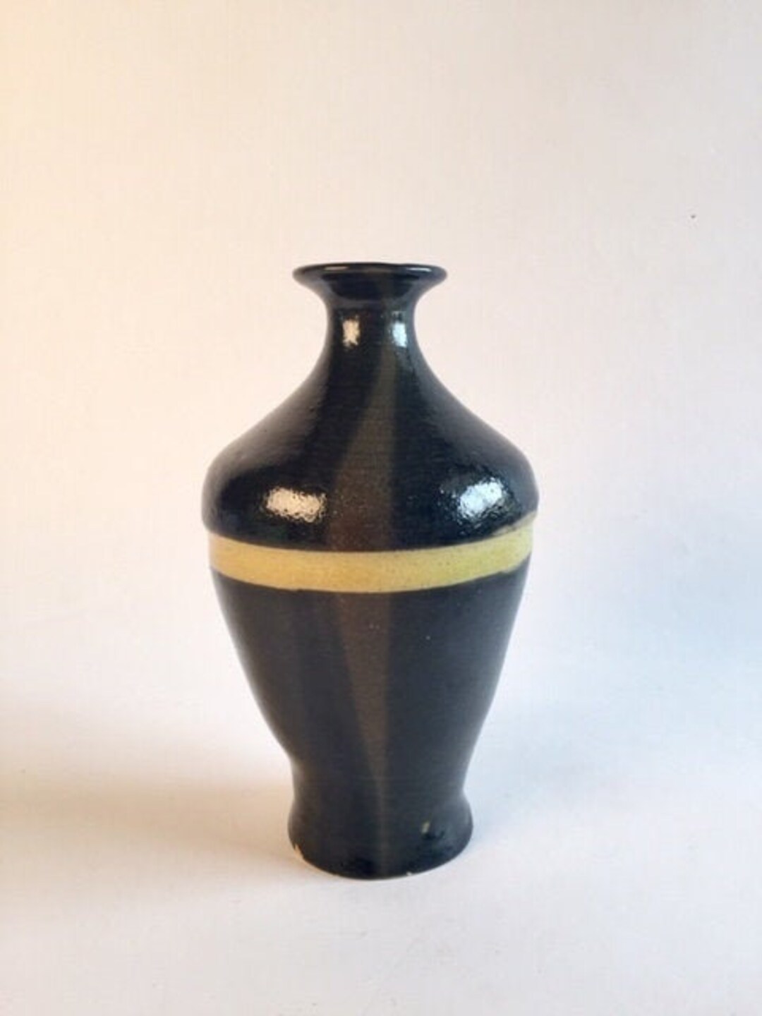 Hand Thrown Studio Art Pottery - Heavy Modern/brutalist Vase - Vintage ...