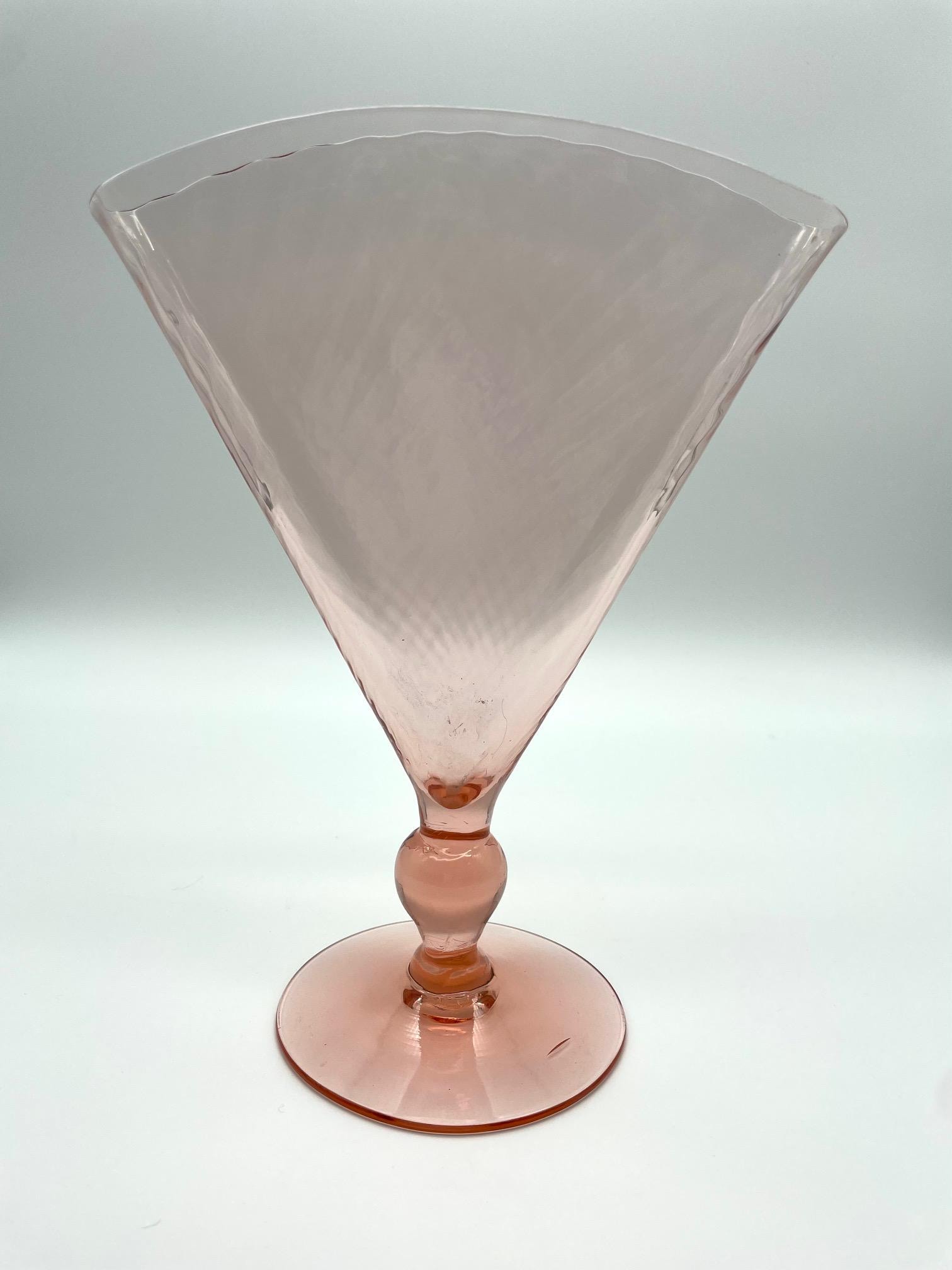 廃盤　8090 Steuben　クリスタル　ローズベース　 花瓶 Vintage Steuben Vase - Etsy