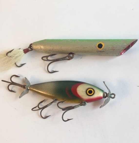 Vintage Fishing Lures Collection Barracuda Florida Fishing Tackle and More  Gift for Him 