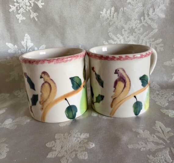 Hartstone Pottery Christmas Coffee Mug 
