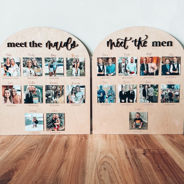 Meet the Bridesmaids - Etsy