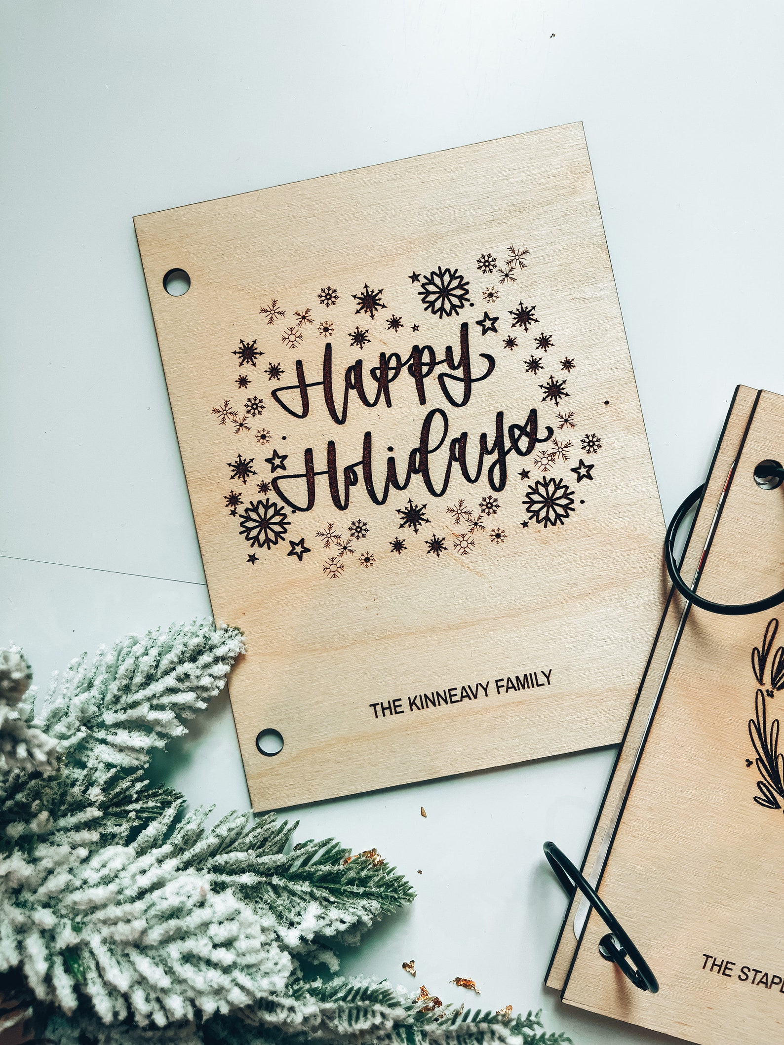 Cards of Christmas Past Past Christmas Card Holder Card - Etsy