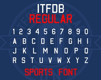 Free Fonts For Sports Jerseys Free Fonts For Sports Jerseys