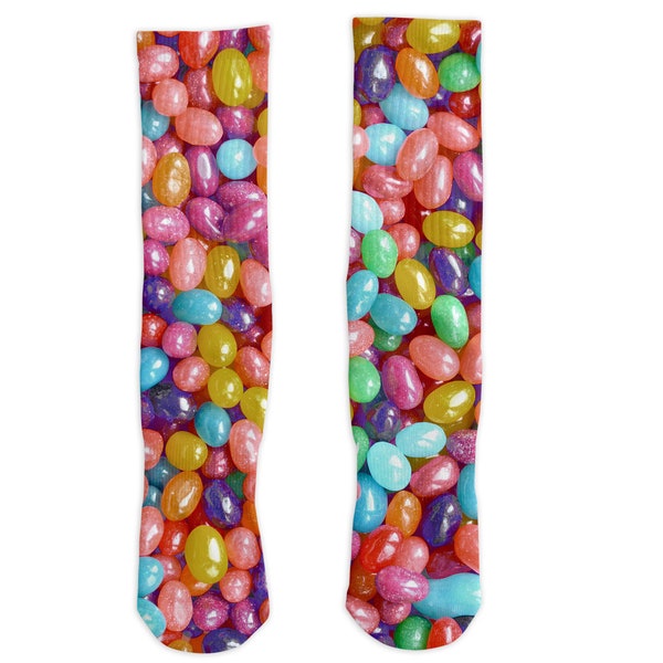 Downloadable Sock Sublimation Art, Easter jelly beans Candy, Sublimation designs, PNG  jellybean