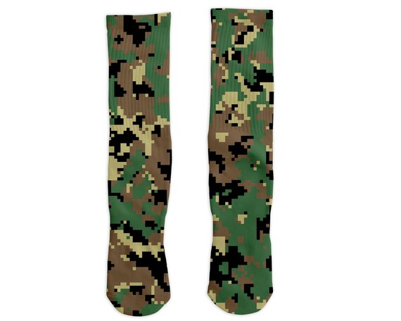Download Downloadable Sock Sublimation Art Digital Camo Multiple Etsy