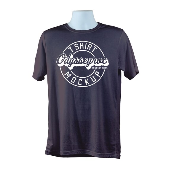 Download Bella Canvas 3001 Dark Grey T Shirt Mockup Simple White Etsy