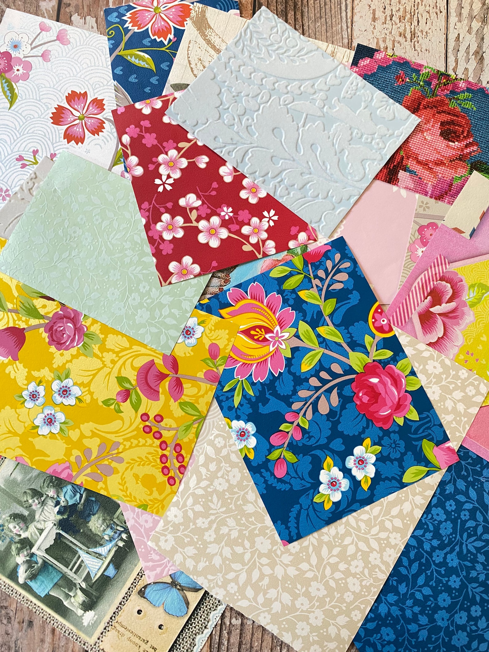 Wallpaper Scraps Etsy