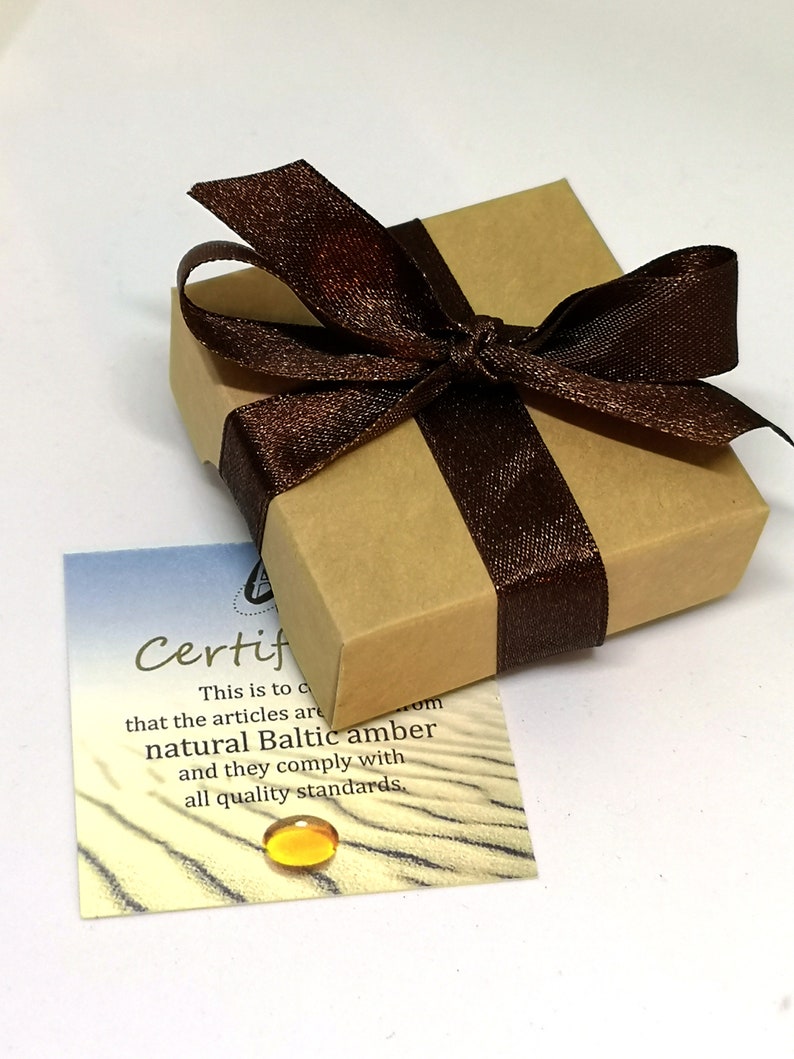 Amber Ball Earrings Amber Stud Earrings Made by Etsy