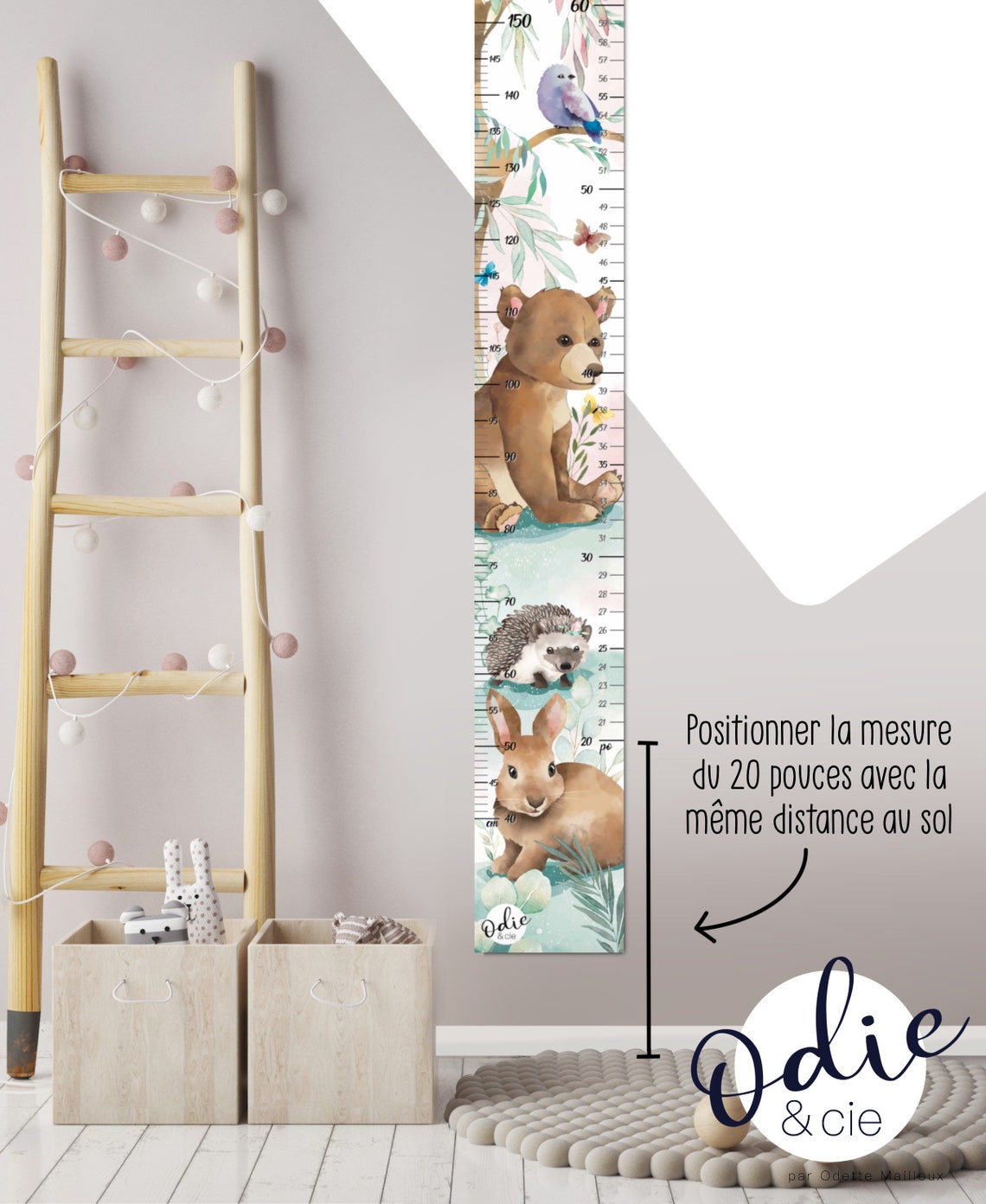 ÉCHELLE DE CROISSANCE Mesure pour enfants