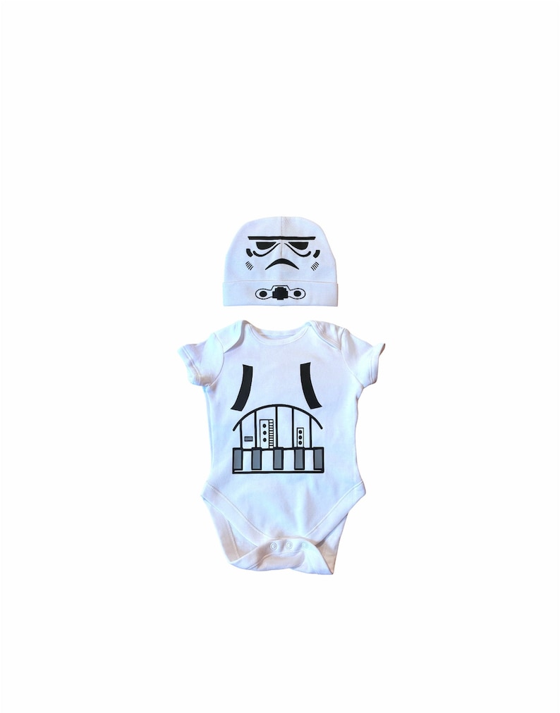 beb\u00e9 guerra de las galaxias star wars bodysuit beb\u00e9 ropa del beb\u00e9 star wars Traje beb\u00e9 storm trooper beb\u00e9 regalo de beb\u00e9 star wars